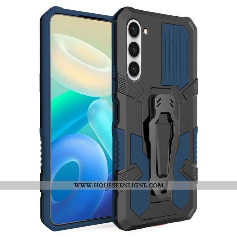 Coque Samsung Galaxy S23 Plus 5G Robot avec Pince Ceinture