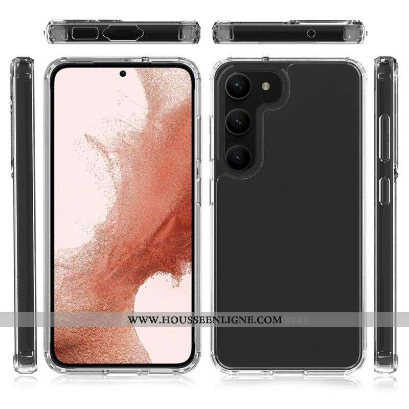 Coque Samsung Galaxy S23 Plus 5G Transparente Anti-jaunissement