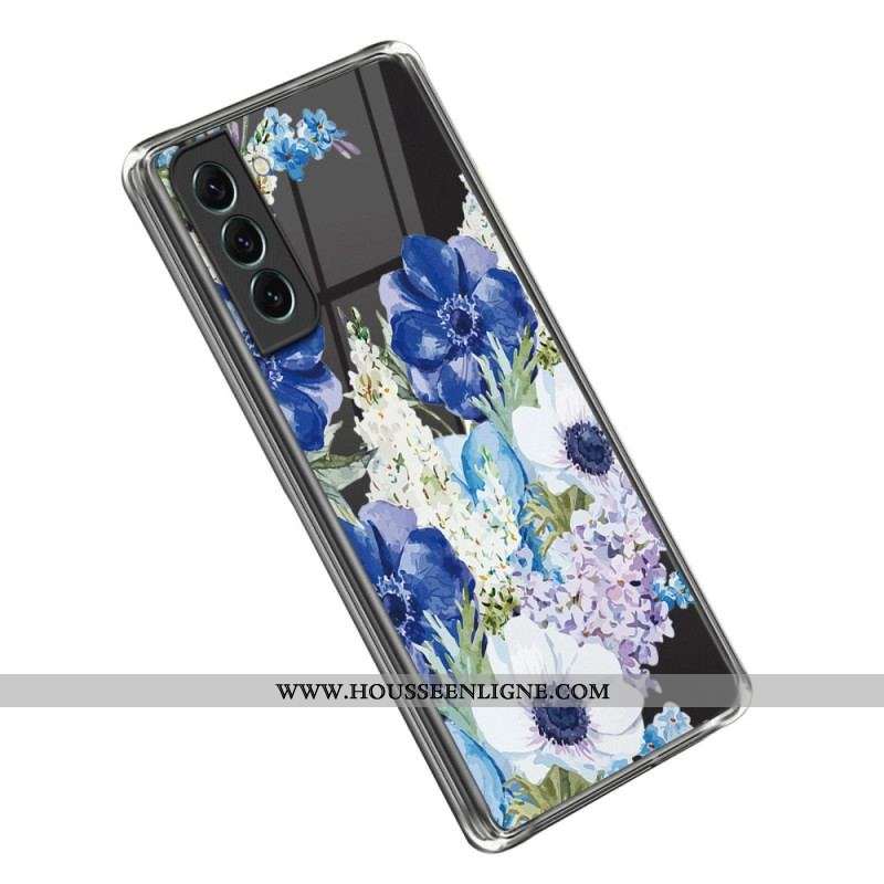 Coque Samsung Galaxy S23 Plus 5G Transparente Fleurs