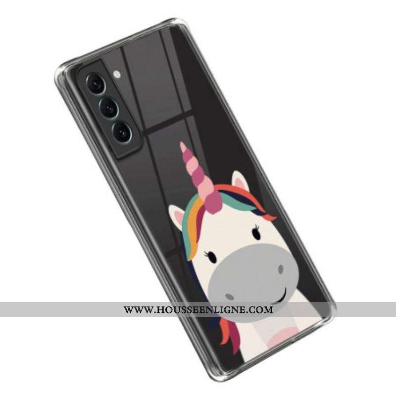 Coque Samsung Galaxy S23 Plus 5G Transparente Licorne