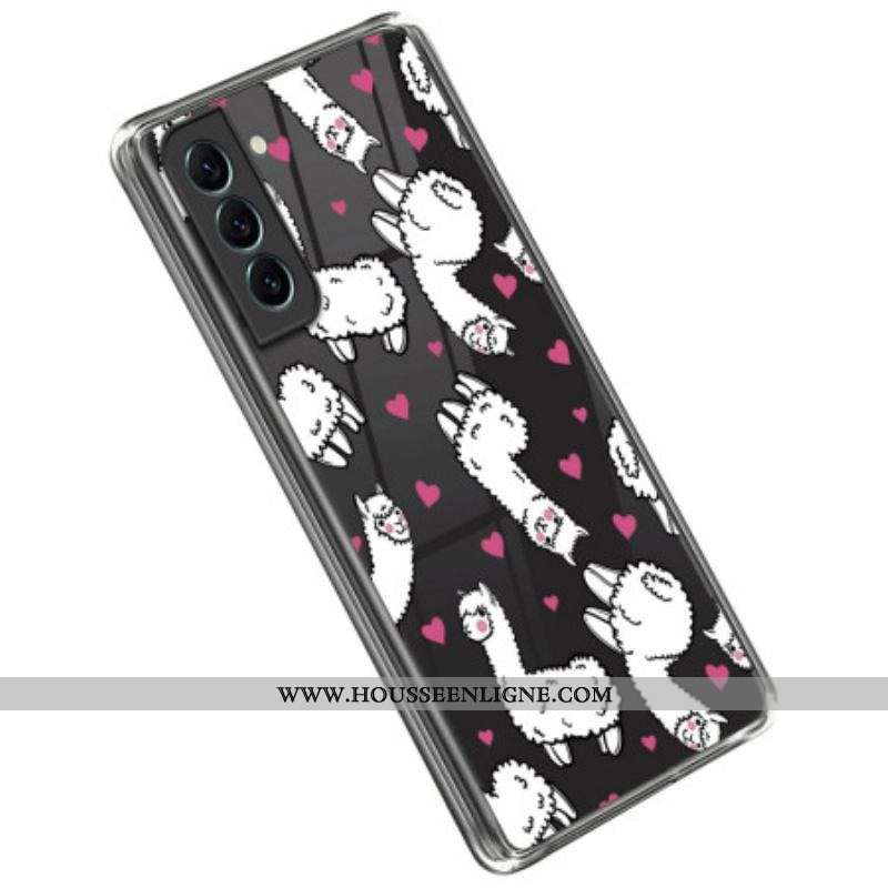 Coque Samsung Galaxy S23 Plus 5G Transparente Multiples Lamas