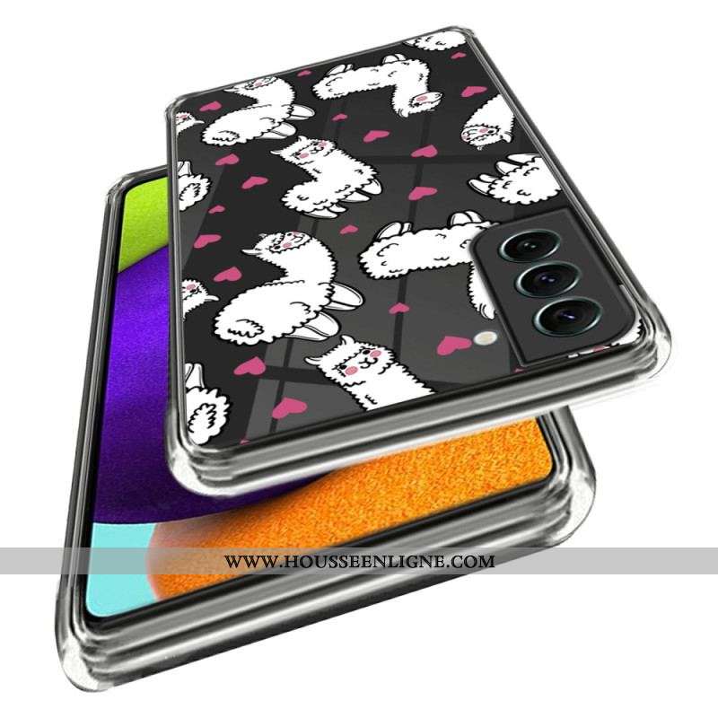Coque Samsung Galaxy S23 Plus 5G Transparente Multiples Lamas