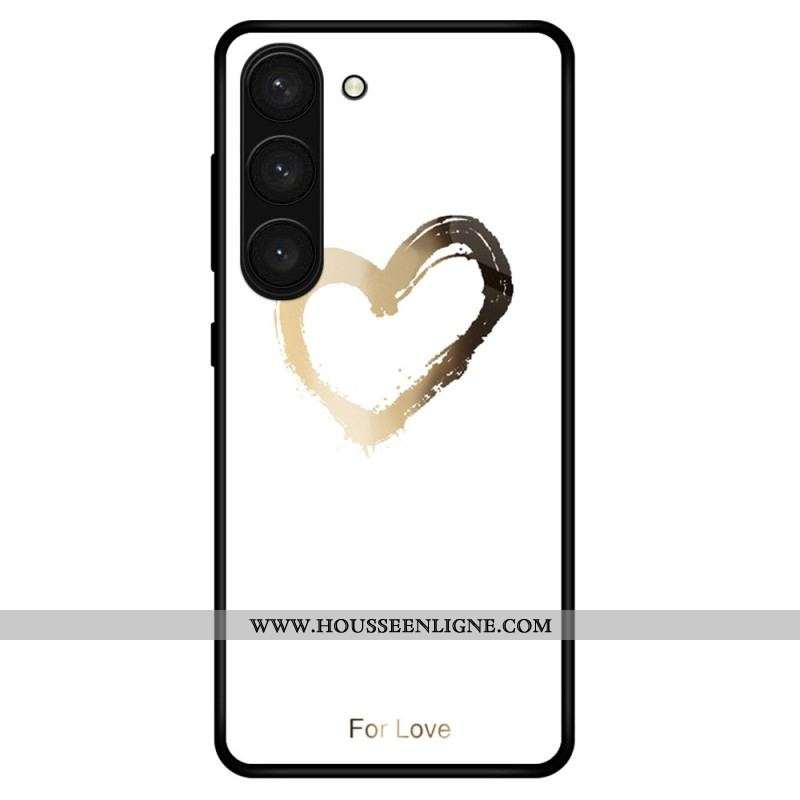 Coque Samsung Galaxy S23 Plus 5G Verre Trempé Coeur