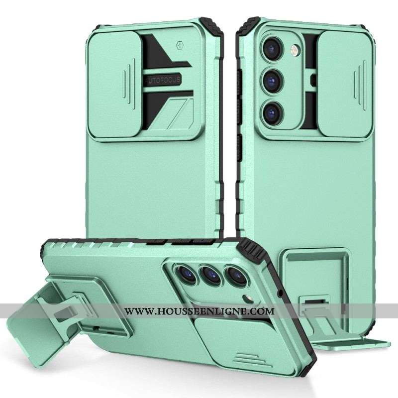 Coque Samsung Galaxy S23 Plus Protège Appareil Photo avec Support