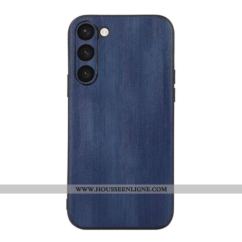 Coque Samsung Galaxy S23 Plus Simili Cuir Texturé