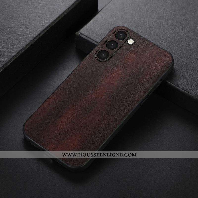Coque Samsung Galaxy S23 Plus Simili Cuir Texturé