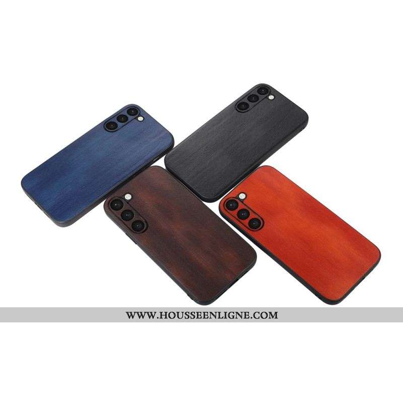 Coque Samsung Galaxy S23 Plus Simili Cuir Texturé