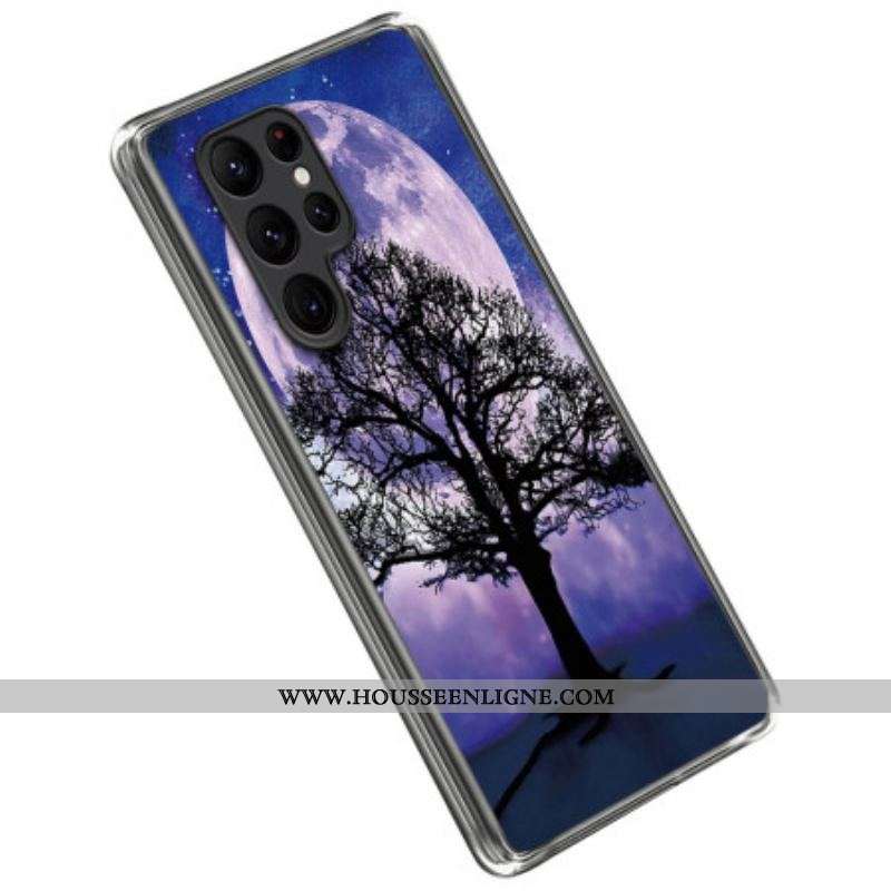 Coque Samsung Galaxy S23 Ultra 5G Arbre Lunaire