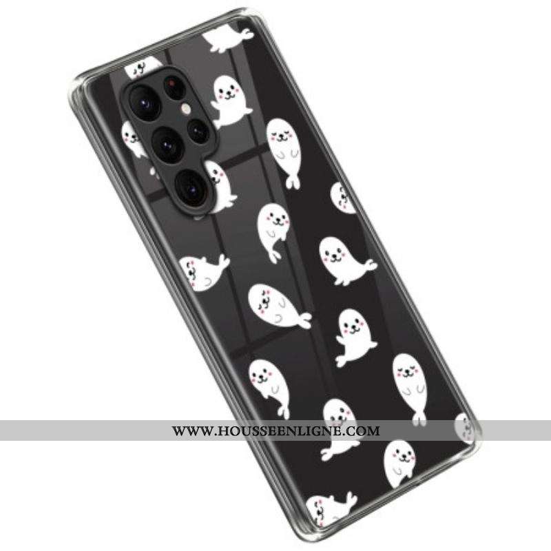 Coque Samsung Galaxy S23 Ultra 5G Loups de Mer