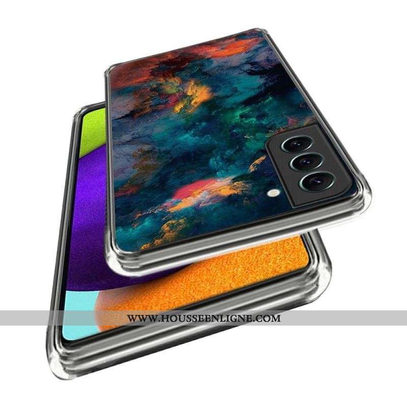 Coque Samsung Galaxy S23 Ultra 5G Nuages Colorés