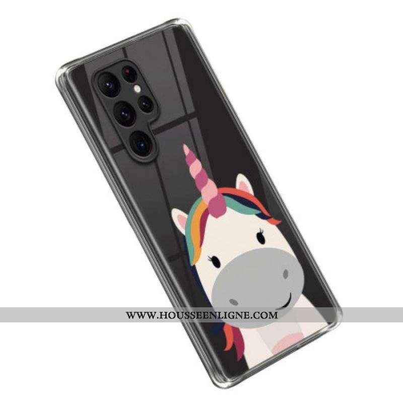 Coque Samsung Galaxy S23 Ultra 5G Petite Licorne