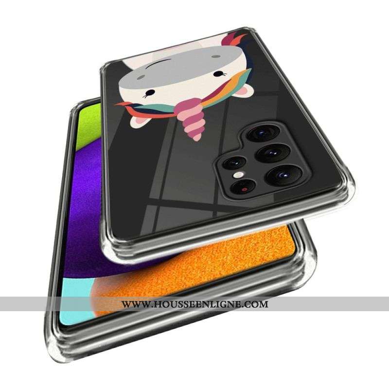 Coque Samsung Galaxy S23 Ultra 5G Petite Licorne