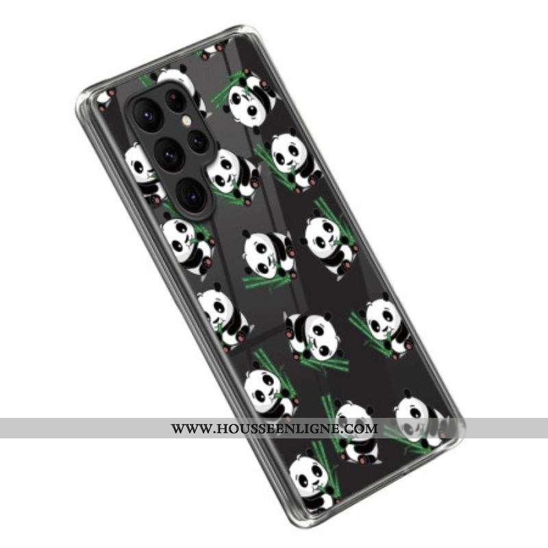 Coque Samsung Galaxy S23 Ultra 5G Petits Pandas