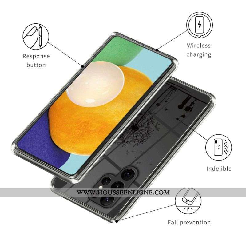 Coque Samsung Galaxy S23 Ultra 5G Pissenlit Love
