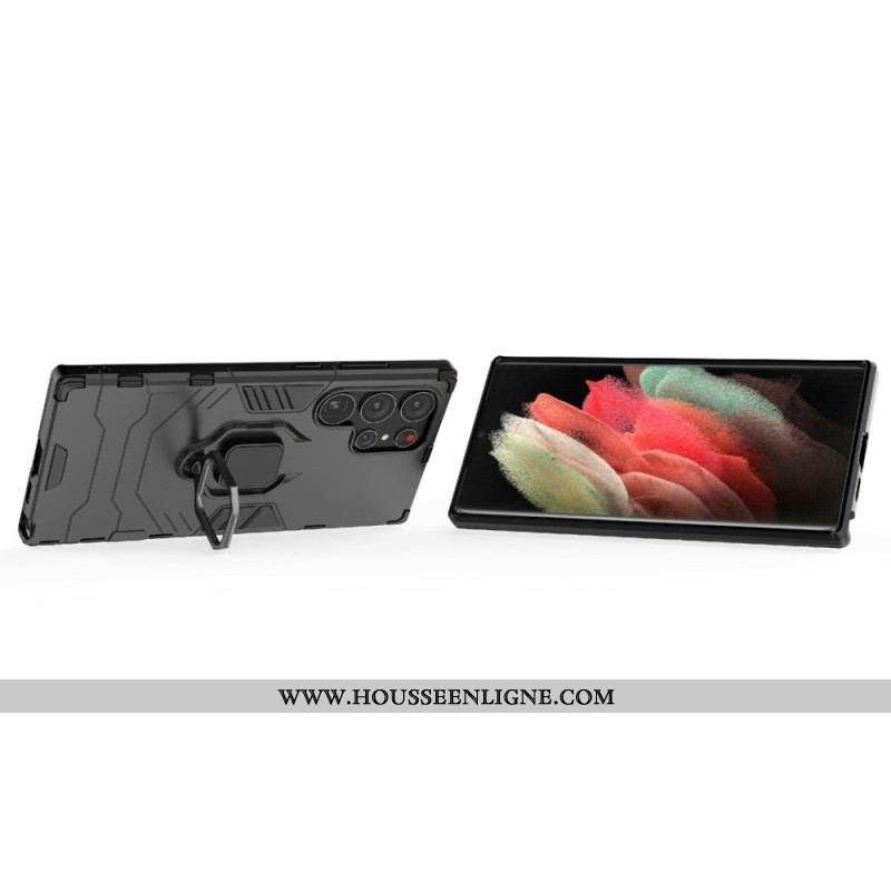 Coque Samsung Galaxy S23 Ultra 5G Ring Résistante