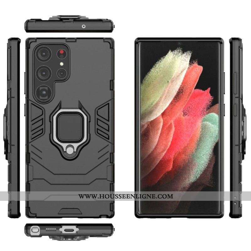 Coque Samsung Galaxy S23 Ultra 5G Ring Résistante