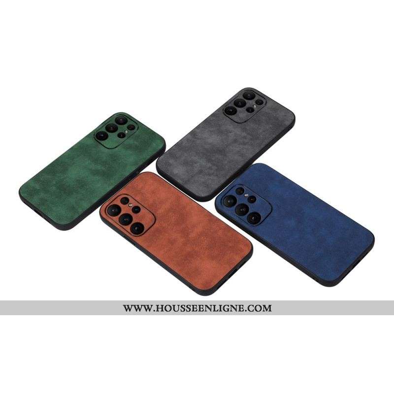 Coque Samsung Galaxy S23 Ultra 5G Simili Cuir