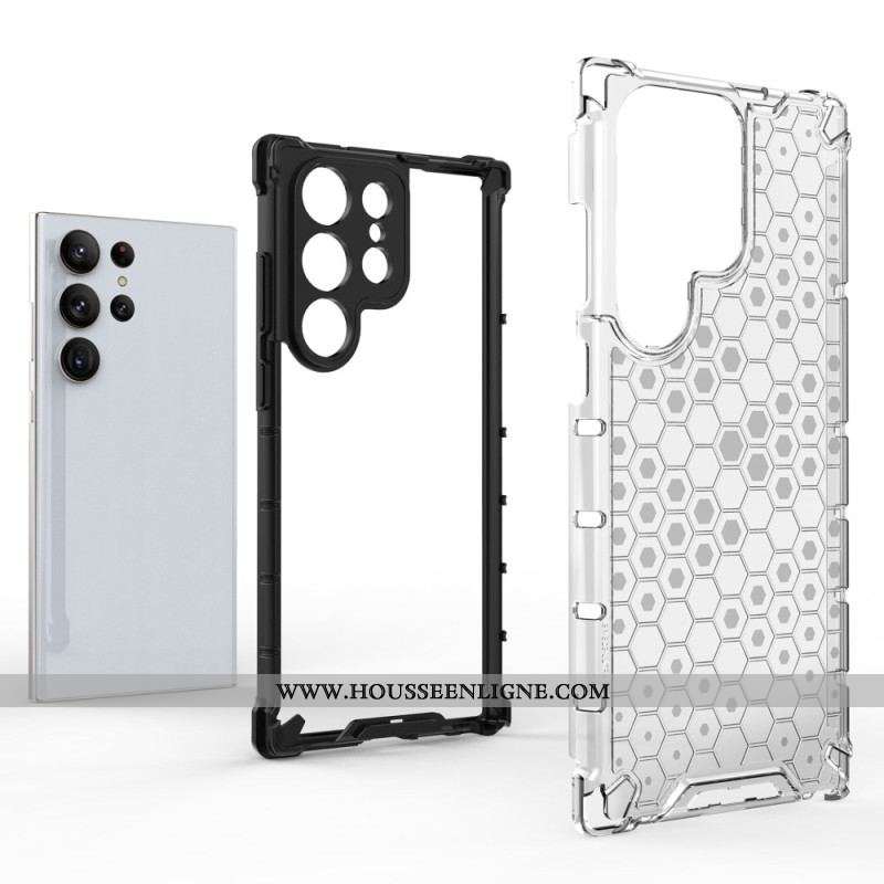 Coque Samsung Galaxy S23 Ultra 5G Style Nid d'Abeille