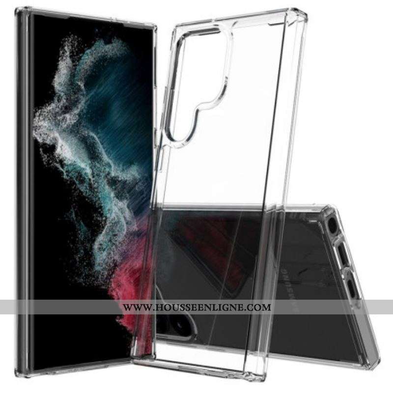 Coque Samsung Galaxy S23 Ultra 5G Transparente Anti-Jaunissement