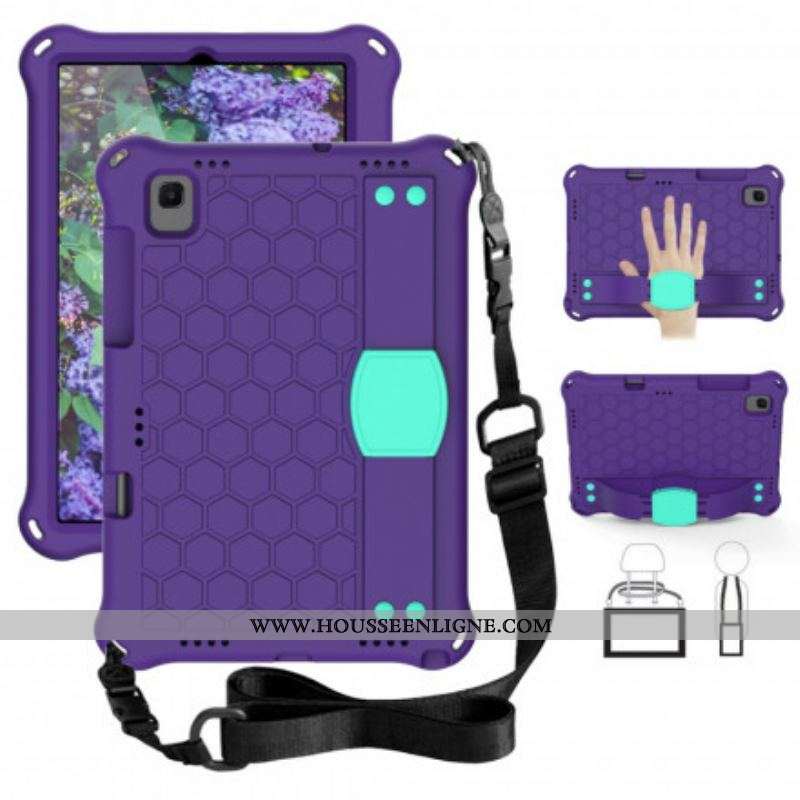 Coque Samsung Galaxy Tab A7 (2020) EVA Sangle-Support et Bandoulière