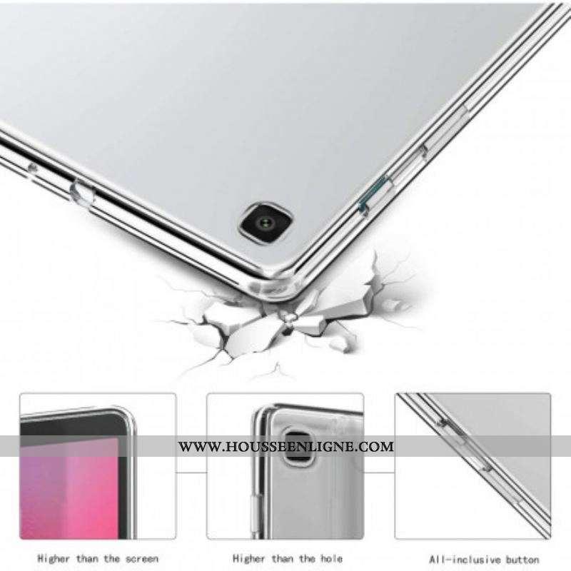 Coque Samsung Galaxy Tab A7 (2020) Silicone Transparent