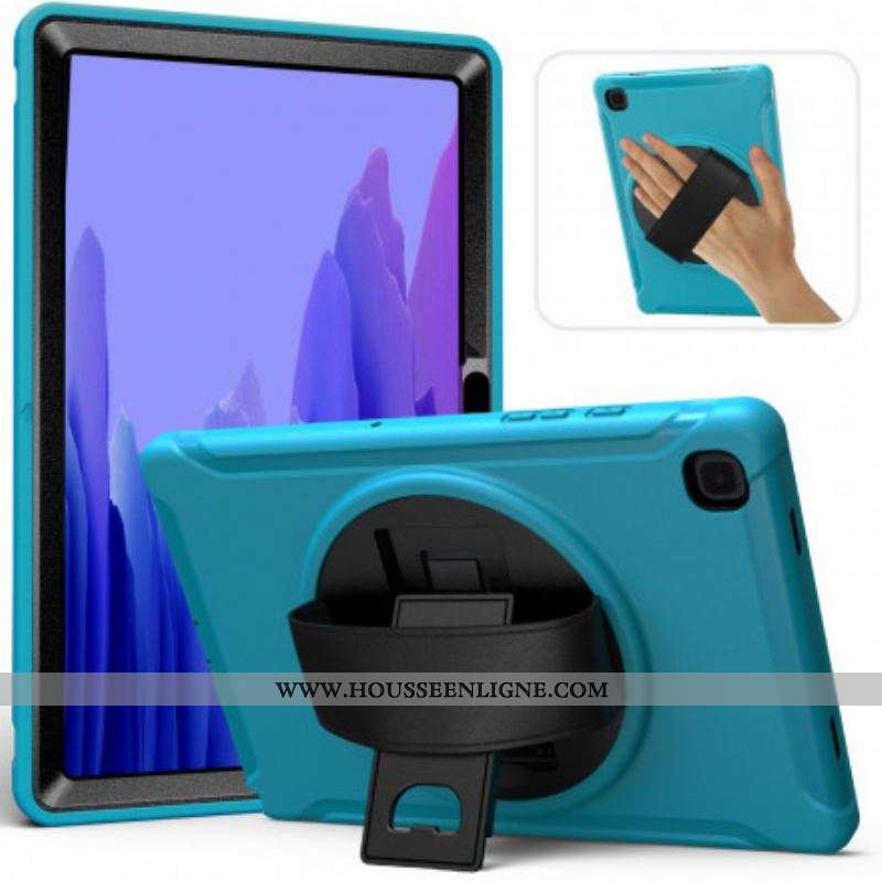 Coque Samsung Galaxy Tab A7 (2020) Triple Protection avec Sangle et Support