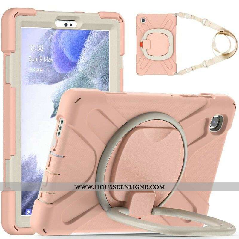 Coque Samsung Galaxy Tab A7 Lite Multi-Fonctionnelle avec Bandoulière