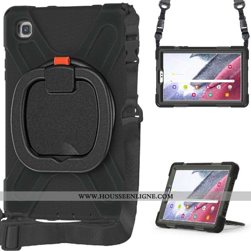 Coque Samsung Galaxy Tab A7 Lite Multi-Fonctionnelle avec Bandoulière