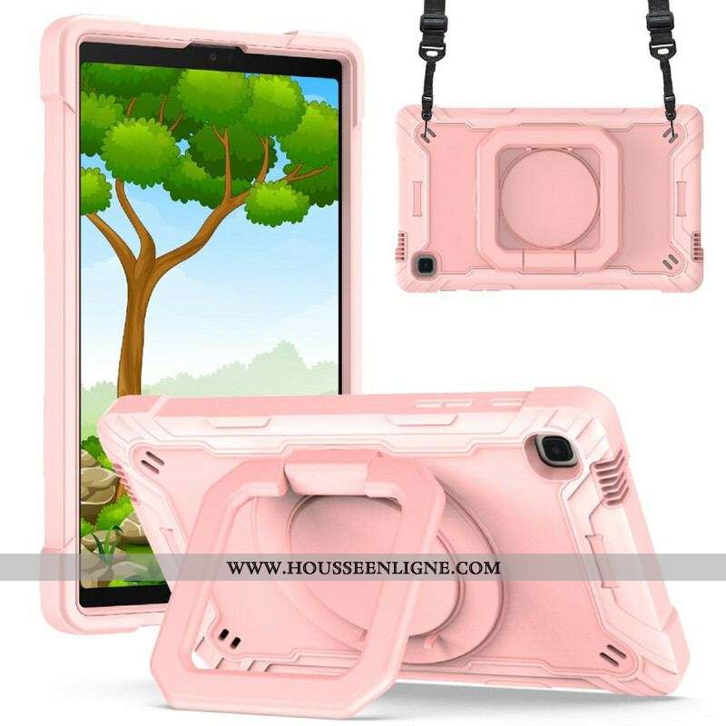 Coque Samsung Galaxy Tab A7 Lite Support et Bandoulière