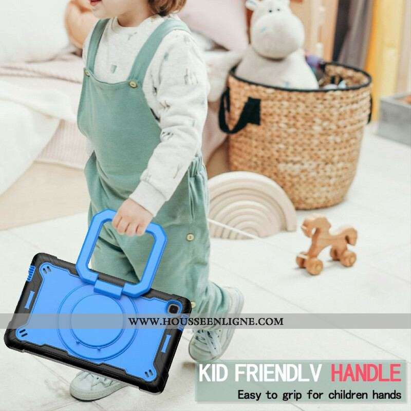 Coque Samsung Galaxy Tab A7 Lite Support et Bandoulière