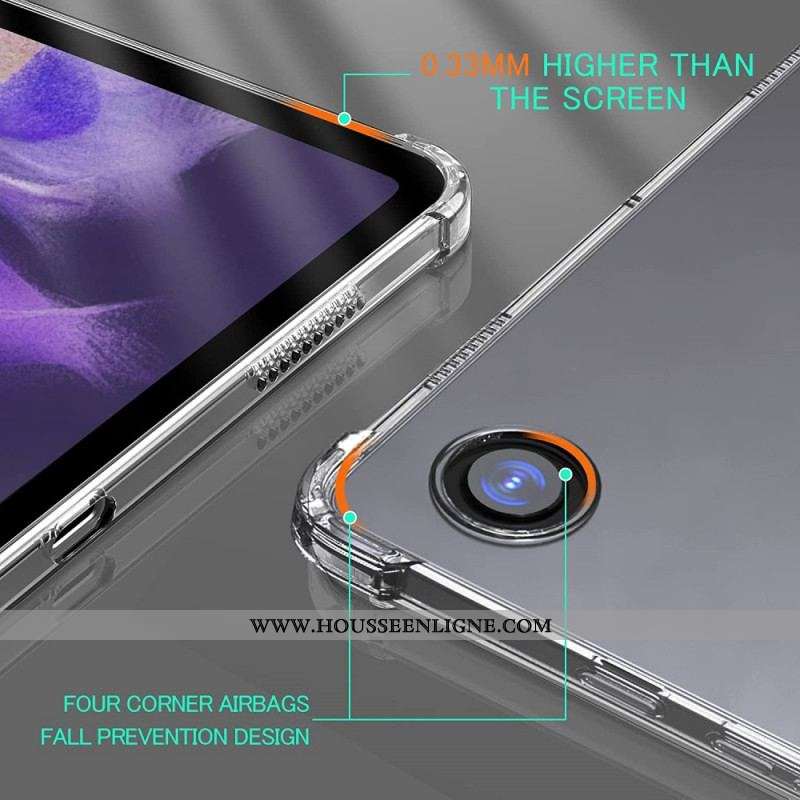 Coque Samsung Galaxy Tab A8 (2021) Silicone Transparent