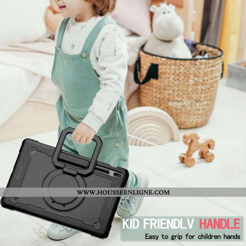 Coque Samsung Galaxy Tab S8 Plus / S7 Plus / S7 FE Support et Bandoulière