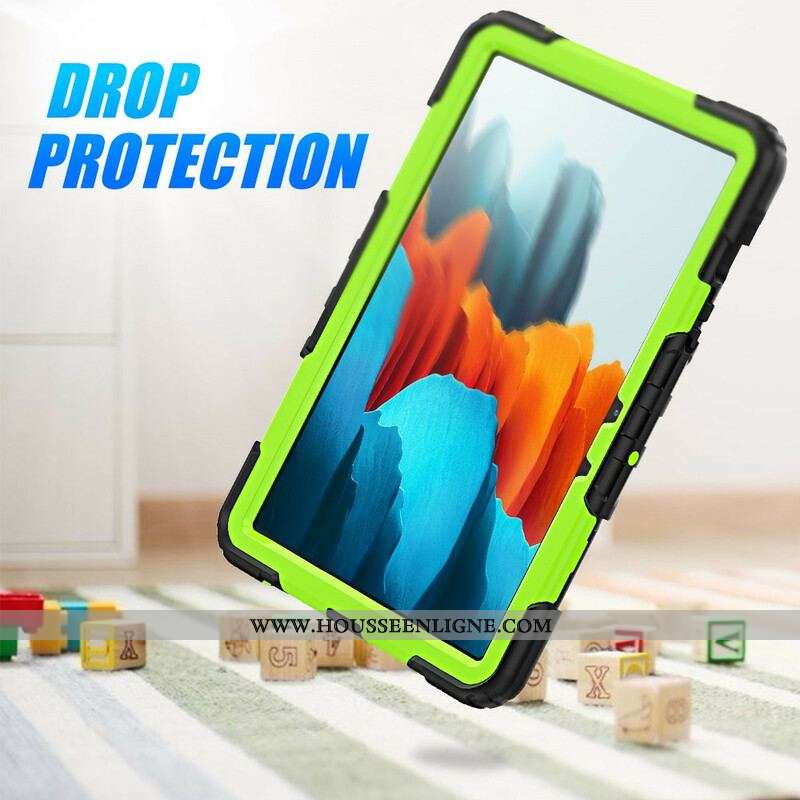 Coque Samsung Galaxy Tab S8 / Tab S7 Multi-Fonctionnelle Bicolore 2