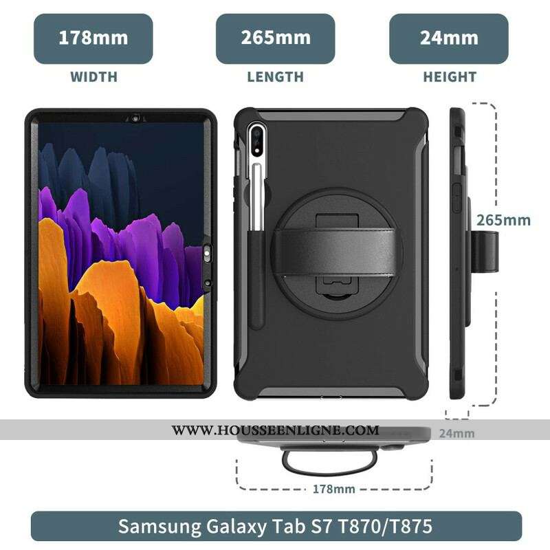 Coque Samsung Galaxy Tab S8 / Tab S7 Multi-Fonctionnelle Business