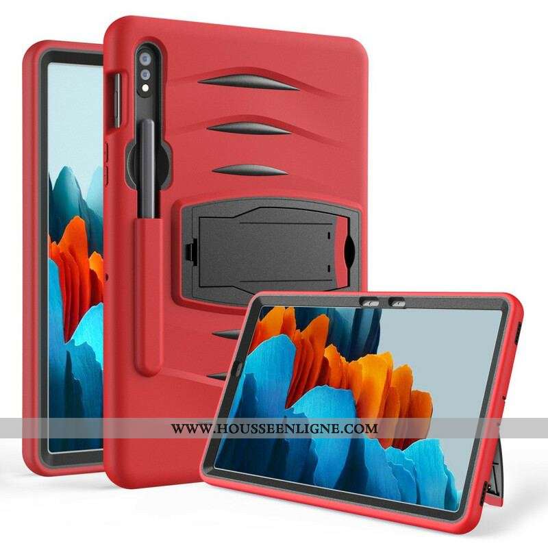 Coque Samsung Galaxy Tab S8 / Tab S7 Protection Bumper avec Support