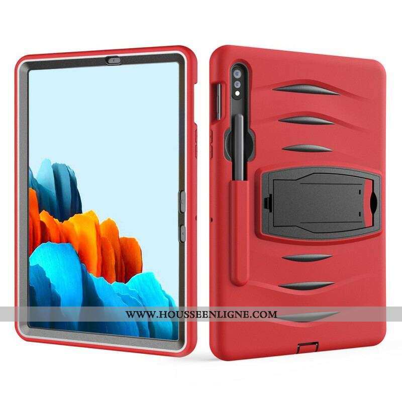 Coque Samsung Galaxy Tab S8 / Tab S7 Protection Bumper avec Support