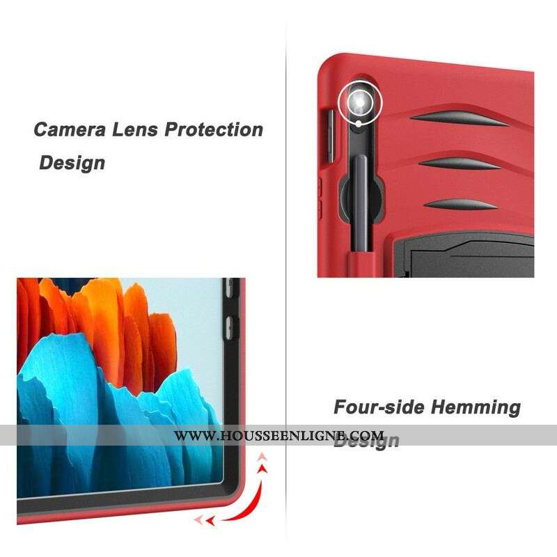Coque Samsung Galaxy Tab S8 / Tab S7 Protection Bumper avec Support