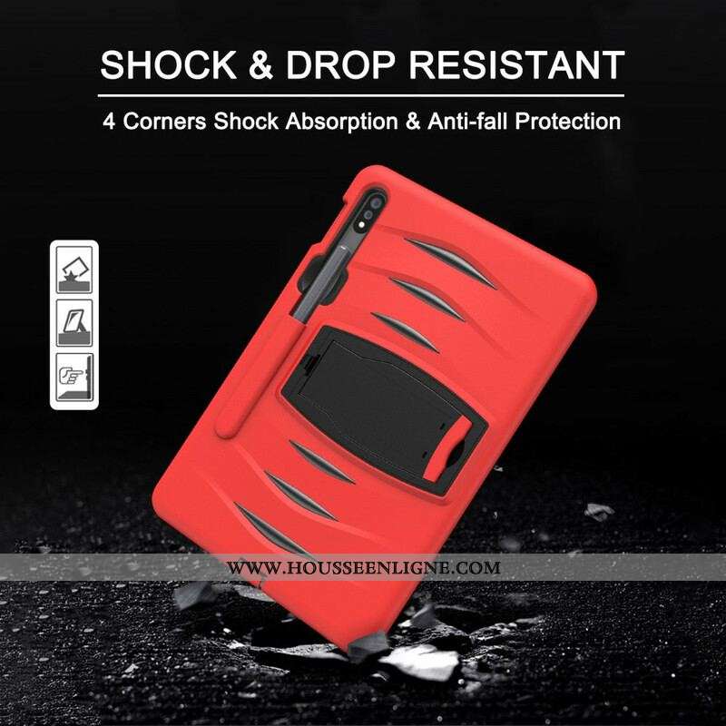 Coque Samsung Galaxy Tab S8 / Tab S7 Protection Bumper avec Support