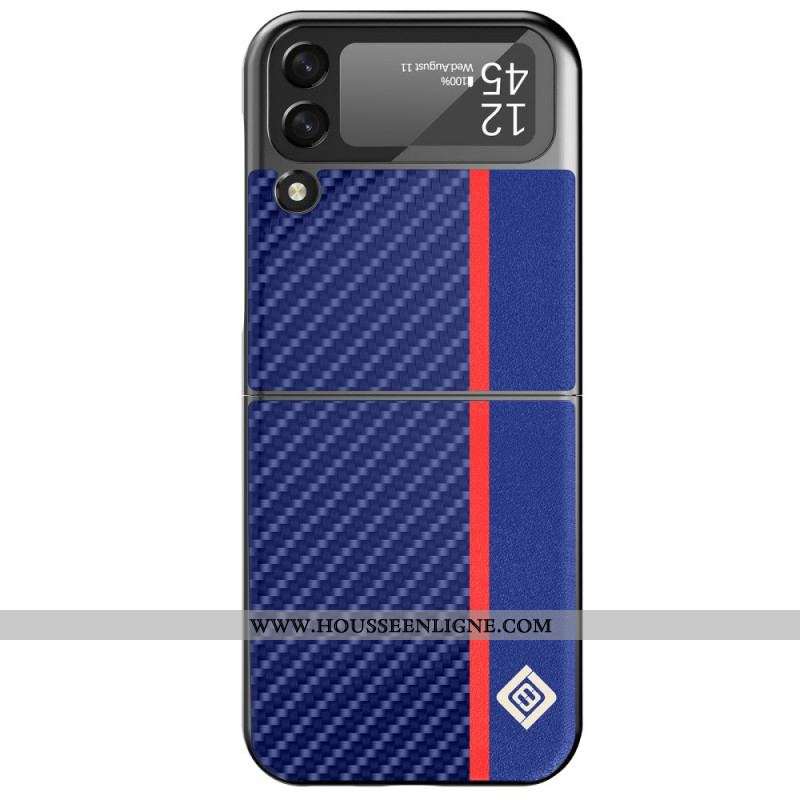 Coque Samsung Galaxy Z Flip 3 5G Fibre Carbone LC.IMEEKE