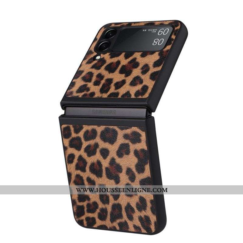 Coque Samsung Galaxy Z Flip 3 5G Léopard