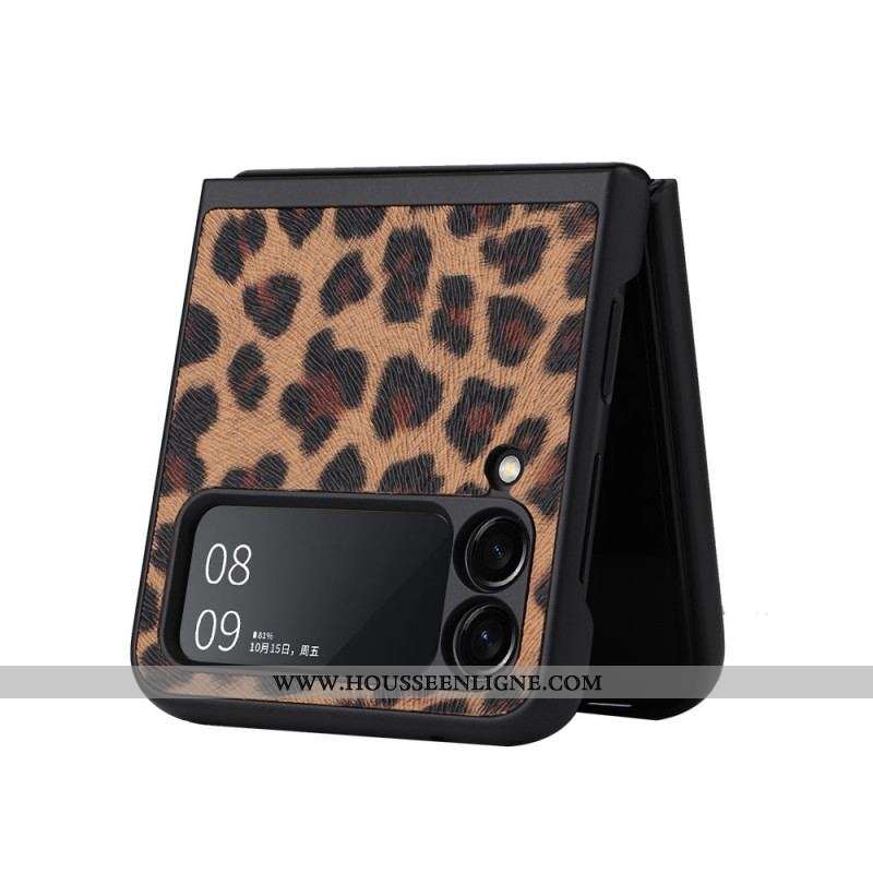 Coque Samsung Galaxy Z Flip 3 5G Léopard