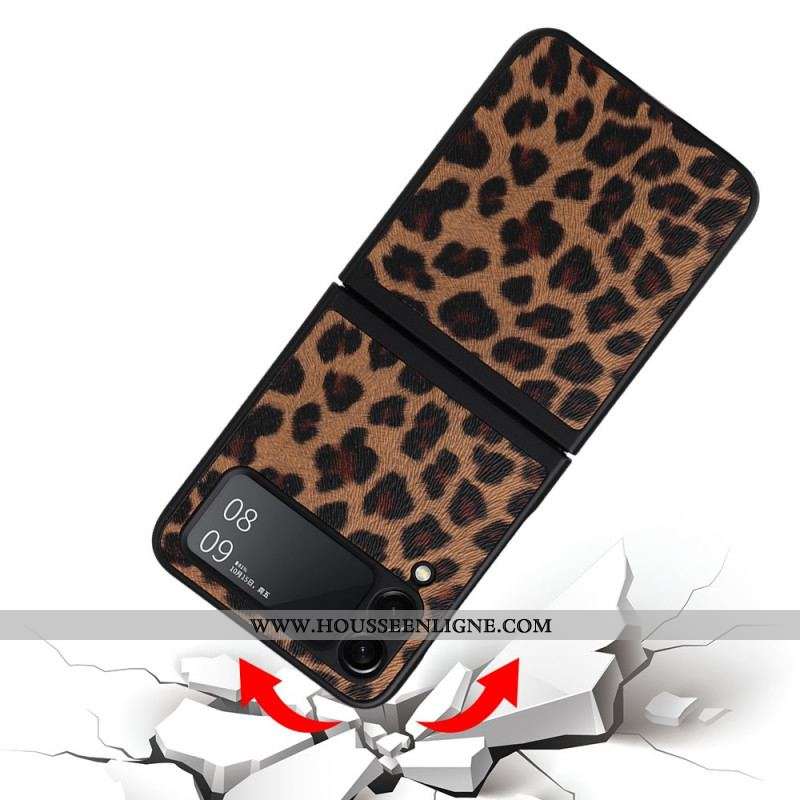 Coque Samsung Galaxy Z Flip 3 5G Léopard