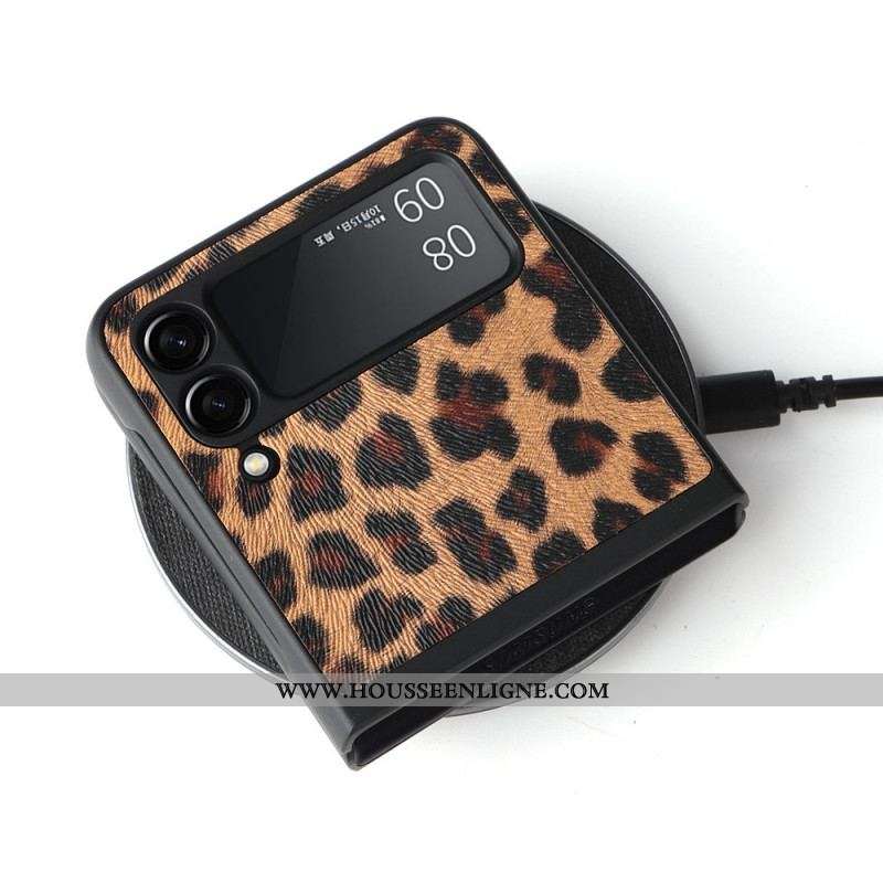 Coque Samsung Galaxy Z Flip 3 5G Léopard