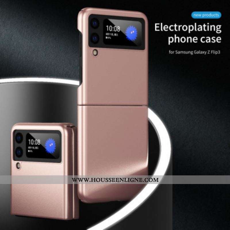 Coque Samsung Galaxy Z Flip 3 5G Métallisée