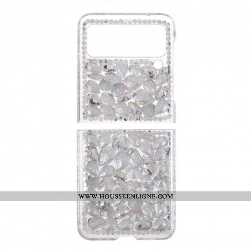 Coque Samsung Galaxy Z Flip 3 5G Pierres Précieuses Colorées