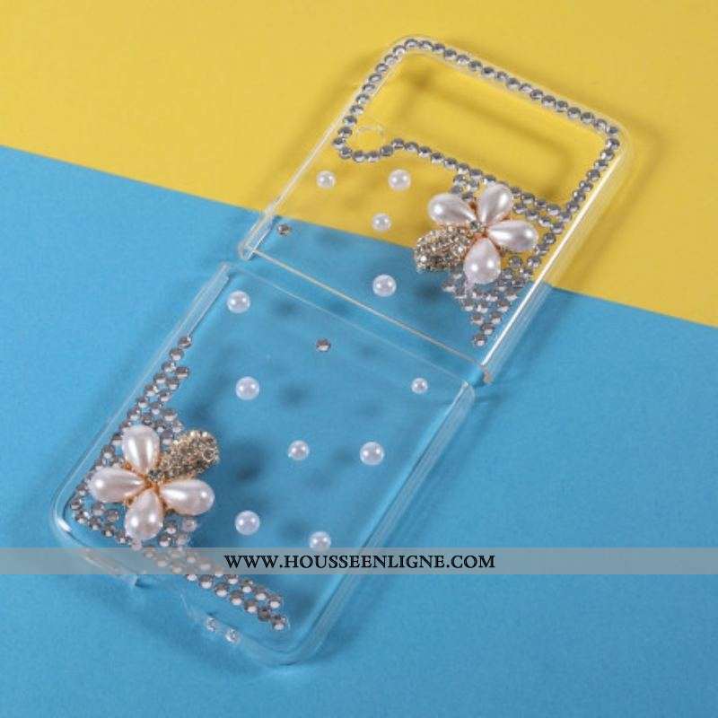 Coque Samsung Galaxy Z Flip 3 5G Pierres Précieuses