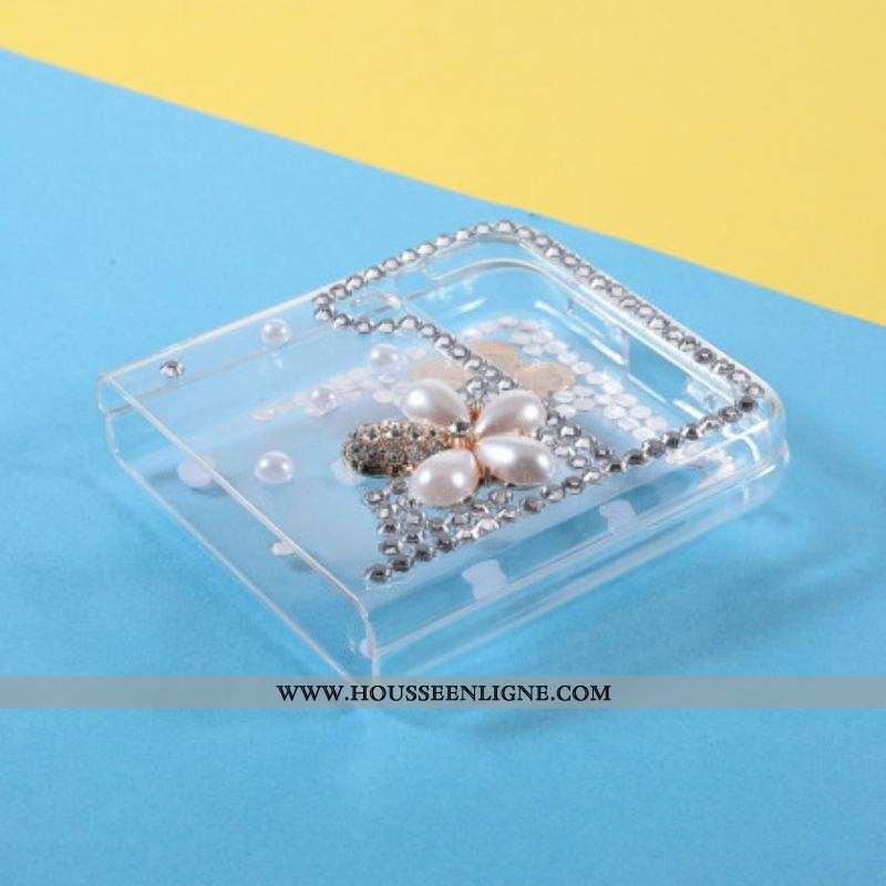 Coque Samsung Galaxy Z Flip 3 5G Pierres Précieuses
