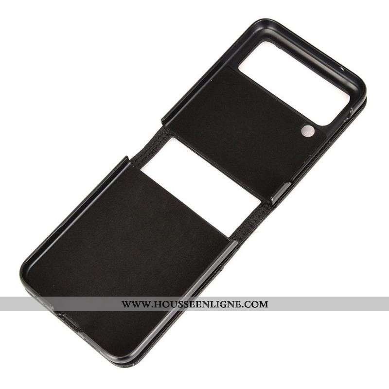 Coque Samsung Galaxy Z Flip 3 5G Porte-Carte Design 3D