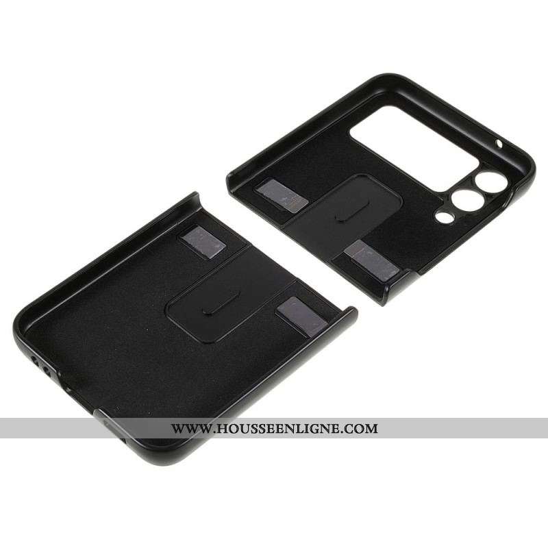 Coque Samsung Galaxy Z Flip 3 5G Porte-Cartes Tricolore