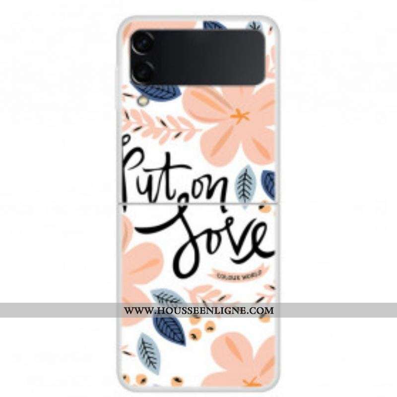 Coque Samsung Galaxy Z Flip 3 5G Put On Love